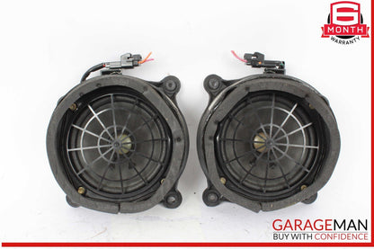 98-05 Mercedes W163 ML320 Rear Right & Left Side Door Audio Speakers Set OEM