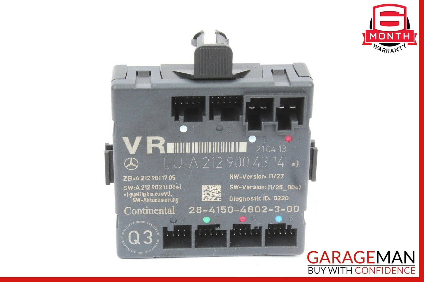 10-18 Mercedes W212 E350 C250 Front Right Passenger Side Door Control Module OEM