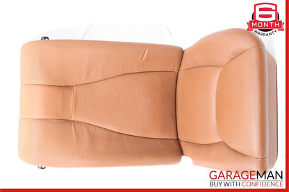 00-02 Mercedes W220 S600 Rear Left Side Lower Bottom Seat Cushion Assembly Brown