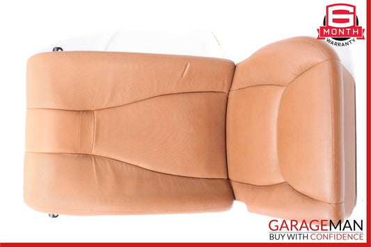 00-02 Mercedes W220 S600 Rear Left Side Lower Bottom Seat Cushion Assembly Brown