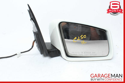 12-14 Mercedes W204 C250 C350 Right Side Rear View Door Mirror White OEM