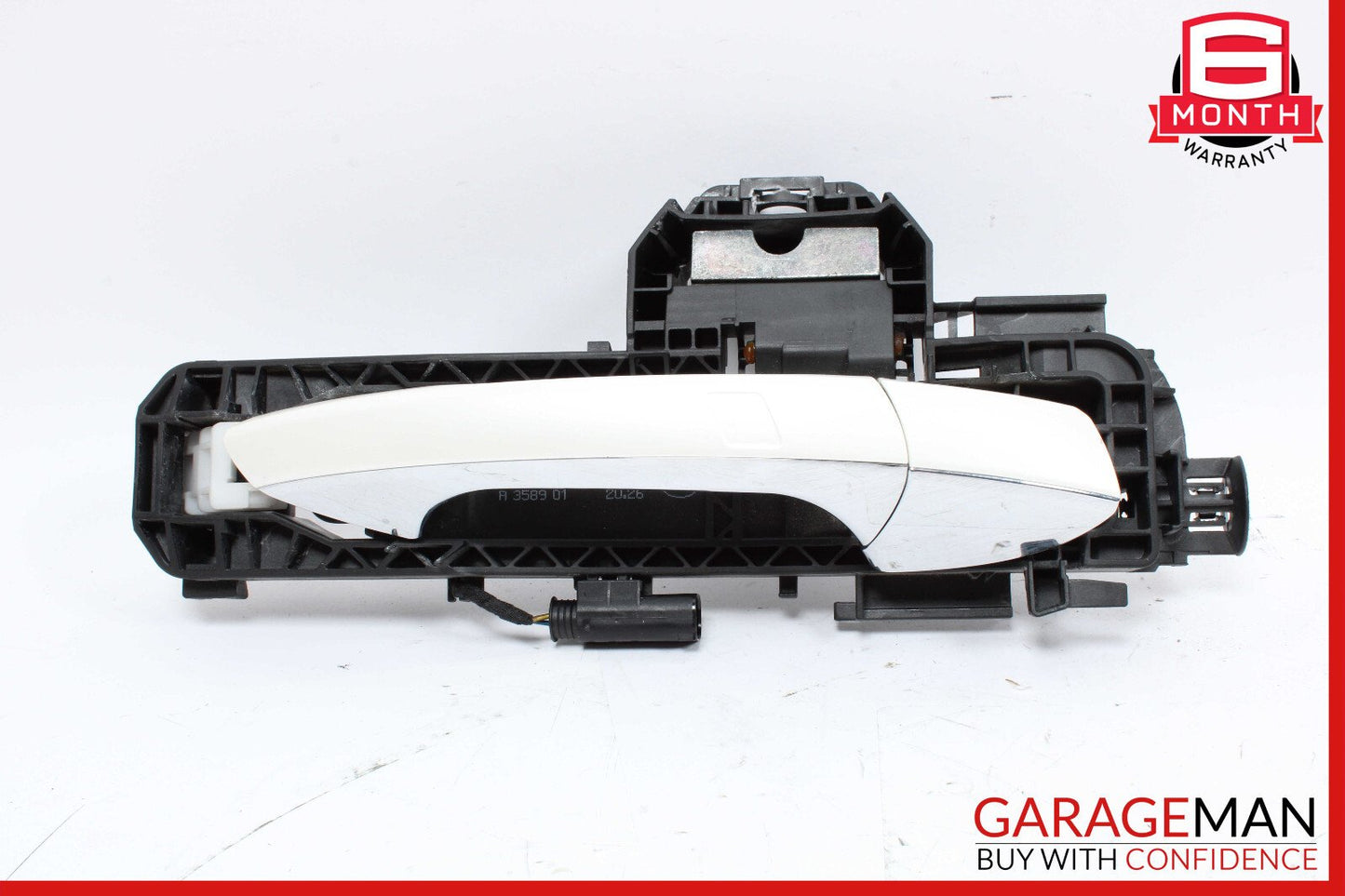 10-15 Mercedes X204 GLK250 Rear Right Side Exterior Door Handle White OEM
