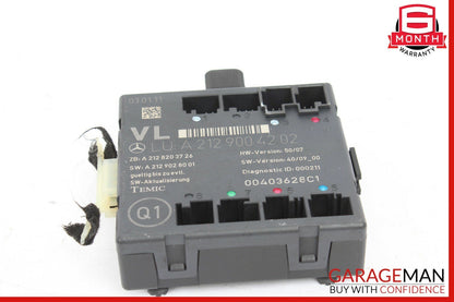 08-14 Mercedes W204 C250 C300 Front Left Driver Side Door Control Module OEM