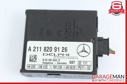 Mercedes SLK350 CLK500 CL500 S430 E320 Anti Theft Alarm Module 2118209126 OEM