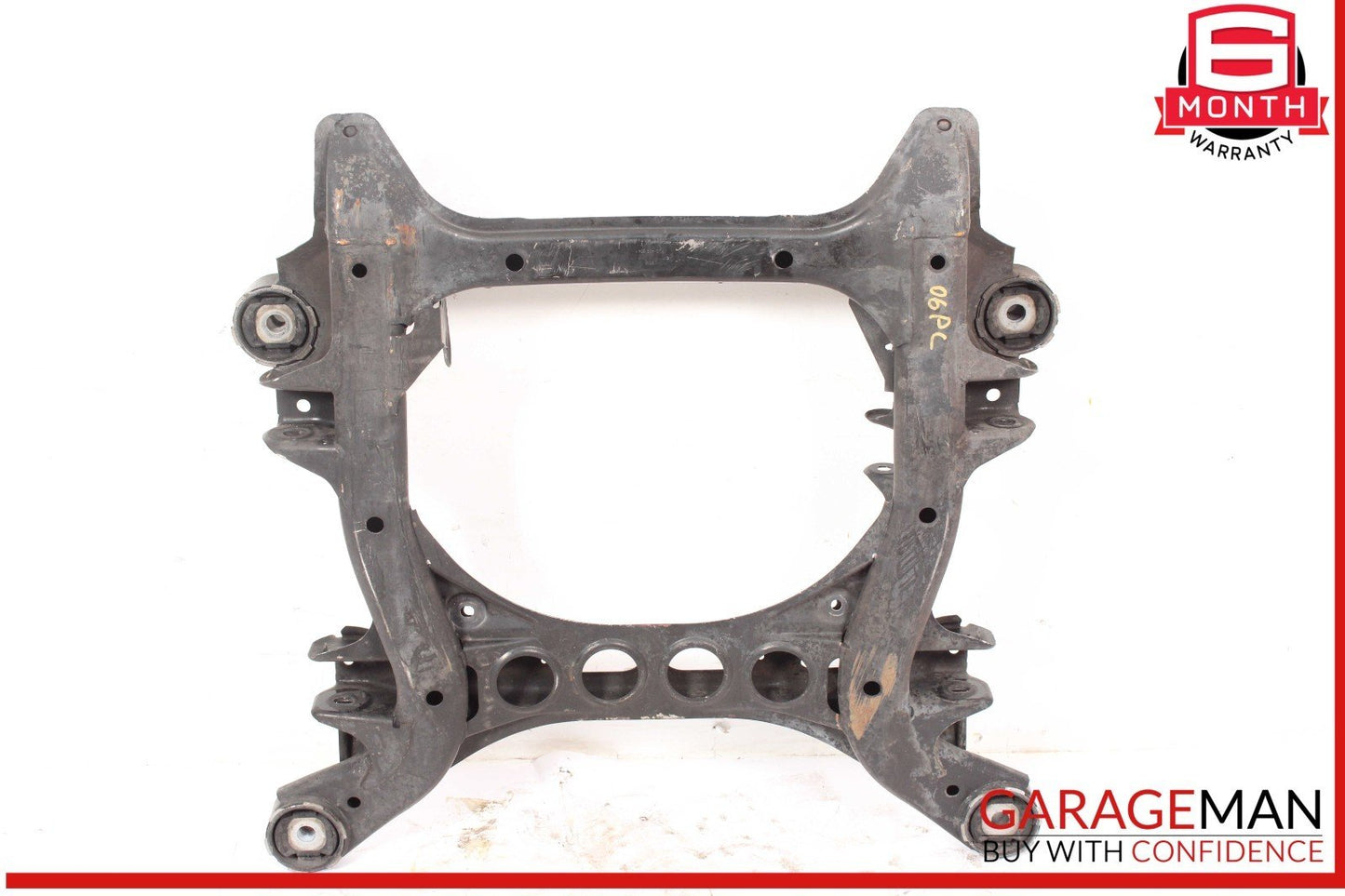 03-06 Porsche Cayenne 955 Front Subframe Crossmember Sub Frame Rebar Assembly