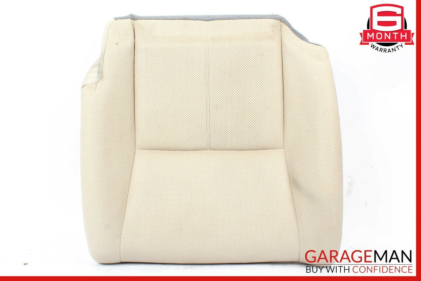 07-14 Mercedes W216 CL550 Rear Left Bottom Lower Seat Cushion Beige