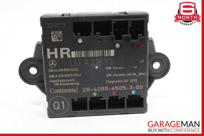 08-18 Mercedes W204 C250 C300 E250 CLS500 Rear Right Door Control Module Unit