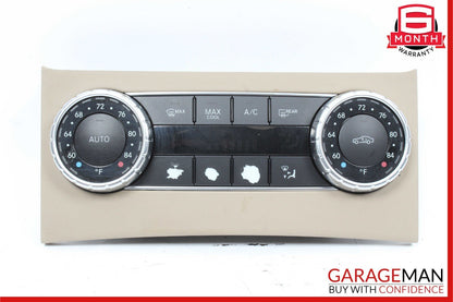 12-14 Mercedes W204 C250 AC A/C Heater Climate Temperature Control Switch Beige