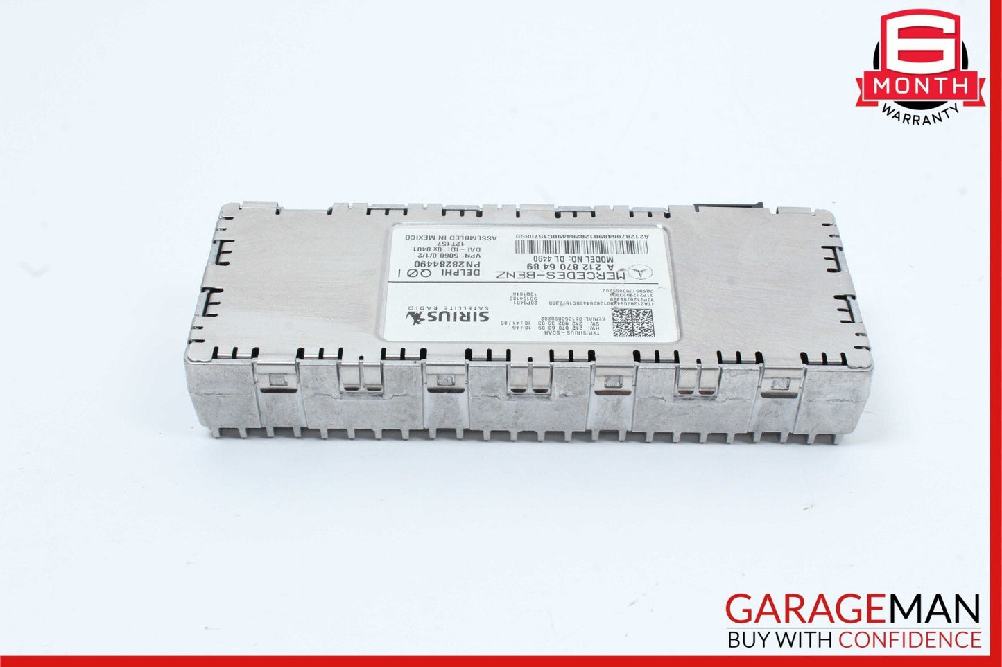 12-14 Mercedes C250 CLS500 SLK350 Sirius Satellite Radio Receiver Control Module