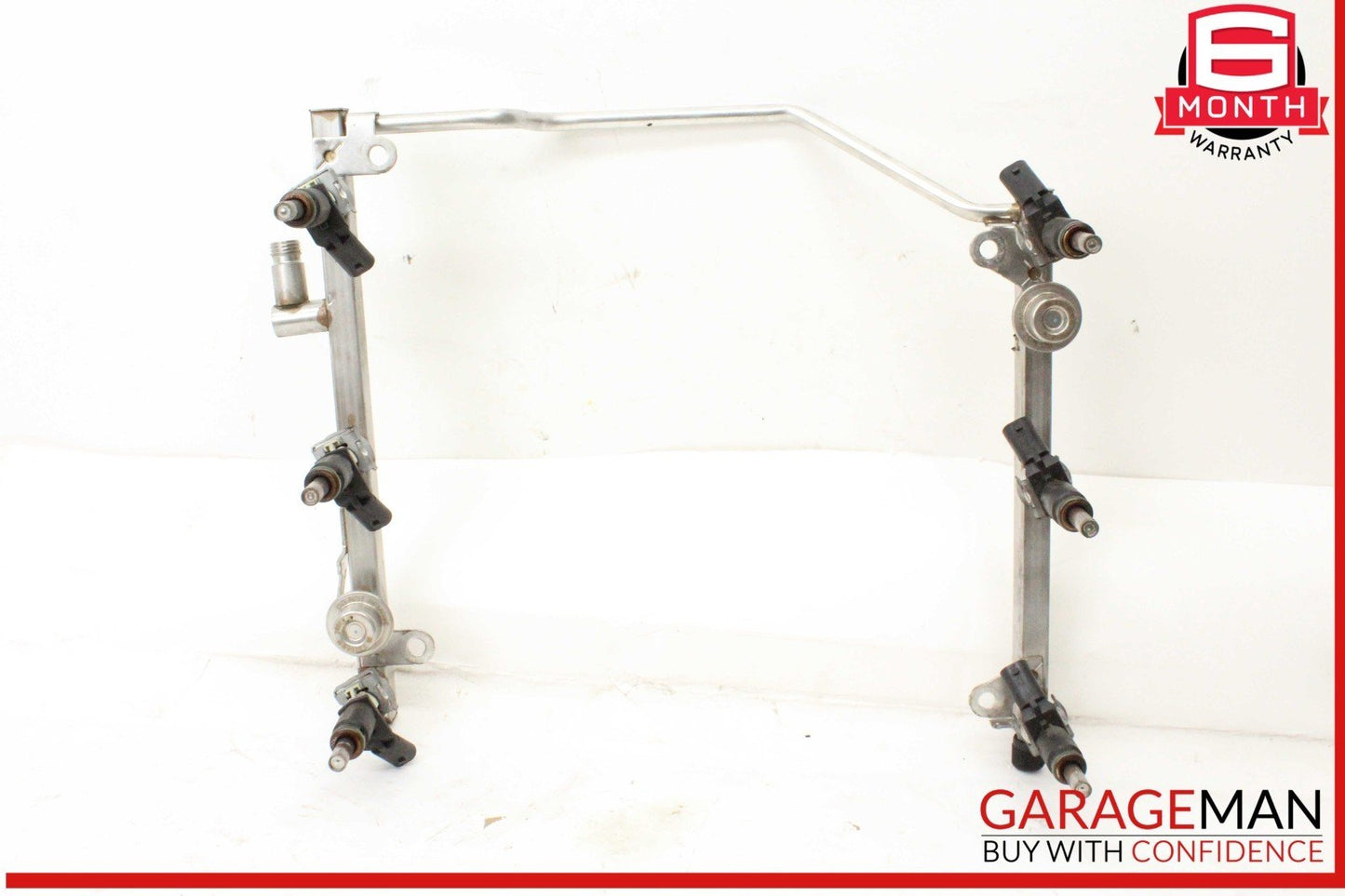 05-12 Mercedes W164 ML350 4MATIC SLK300 Fuel Injector Rail w/ Fuel Injectors OEM