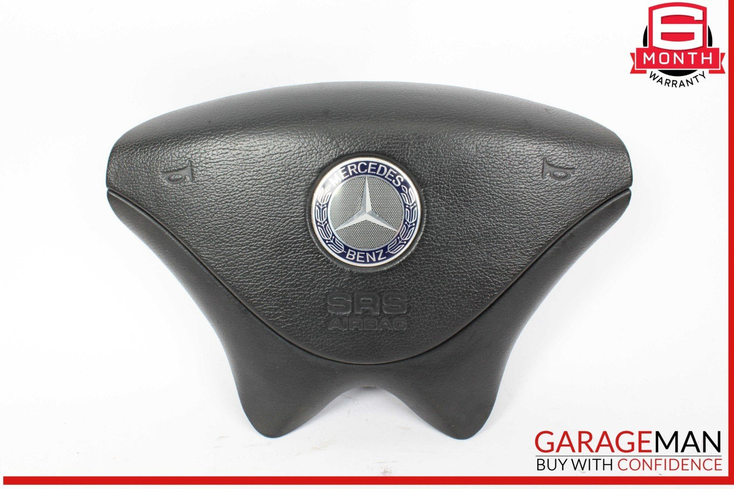 01-04 Mercedes R170 SLK320 SL500 Driver Steering Wheel Air Bag Airbag Black OEM