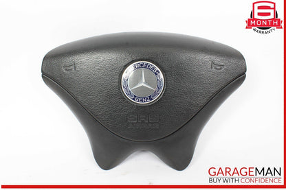 01-04 Mercedes R170 SLK320 SL500 Driver Steering Wheel Air Bag Airbag Black OEM