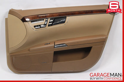 07-09 Mercedes W221 S550 Front Right Interior Door Trim Panel OEM