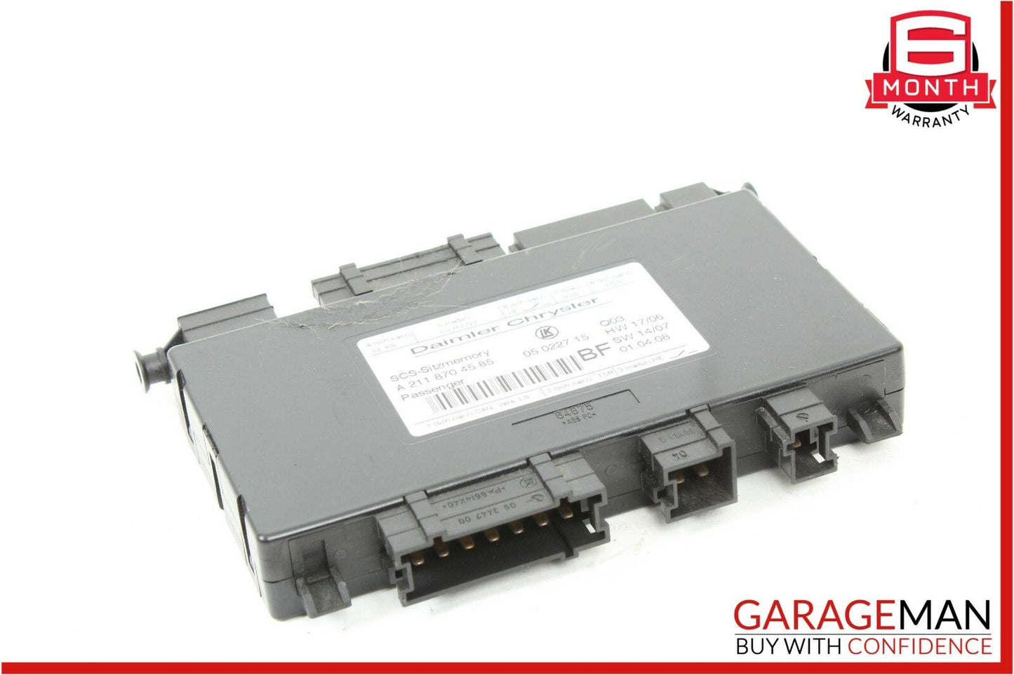 03-11 Mercedes X164 GL450 E350 Seat Control Module Front Right 2118704585 OEM