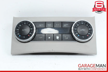 12-14 Mercedes W204 C250 C300 A/C Heater Climate Control Switch Assembly Grey