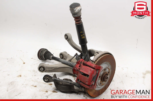 12-18 Audi A7 Rear Left Side Wheel Spindle Knuckle Hub Bearing CV Shaft Assy