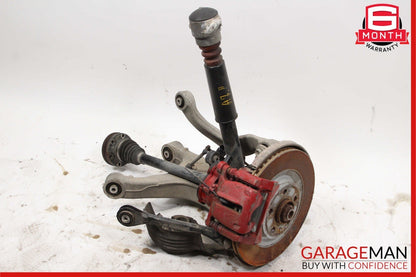 12-18 Audi A7 Rear Left Side Wheel Spindle Knuckle Hub Bearing CV Shaft Assy