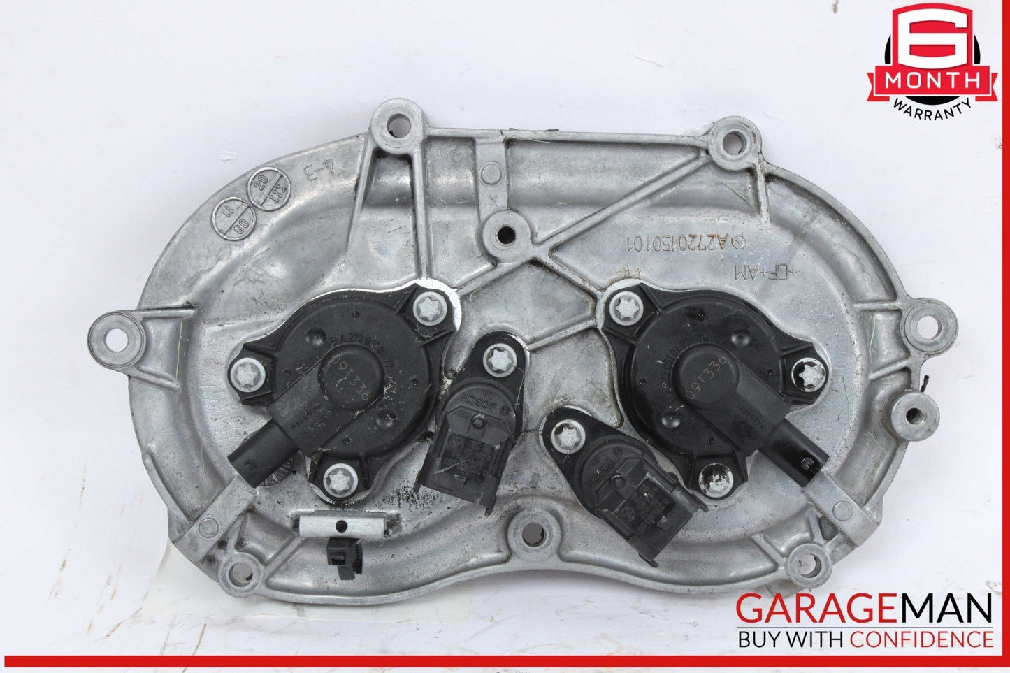 05-13 Mercedes X164 GL450 Front Right Side Engine Timing Chain Cover Plate OEM
