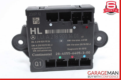 08-18 Mercedes W204 C250 CLS550 C300 Rear Left Side Door Control Module Unit