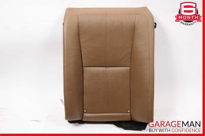 07-09 Mercedes W221 S550 Rear Left Side Top Upper Seat Cushion Cover Brown