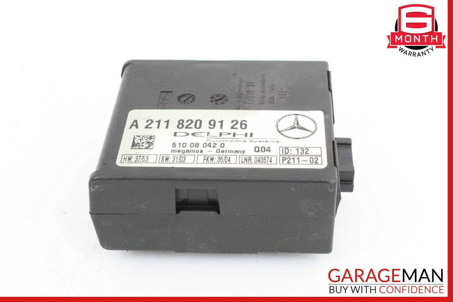 Mercedes SL500 E350 S430 Anti Theft Control Alarm Module 2118209126 OEM