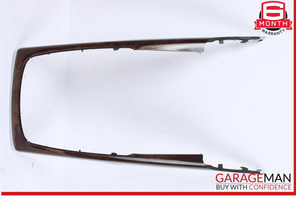 12-18 Audi A6 A7 Front Center Console Trim Panel Wood 4G0864261 OEM