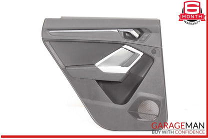 19-24 Audi Q3 Rear Left Driver Side Interior Door Panel Trim Cover OEM
