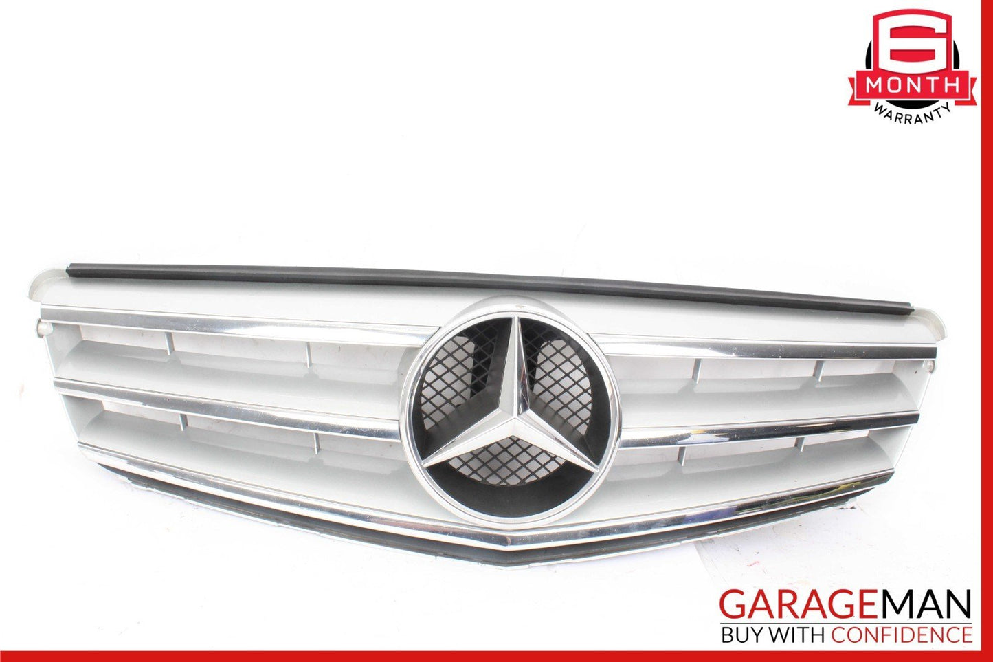 08-14 Mercedes W204 C250 C350 Front Bumper Upper Grille Grill 2048801923 OEM