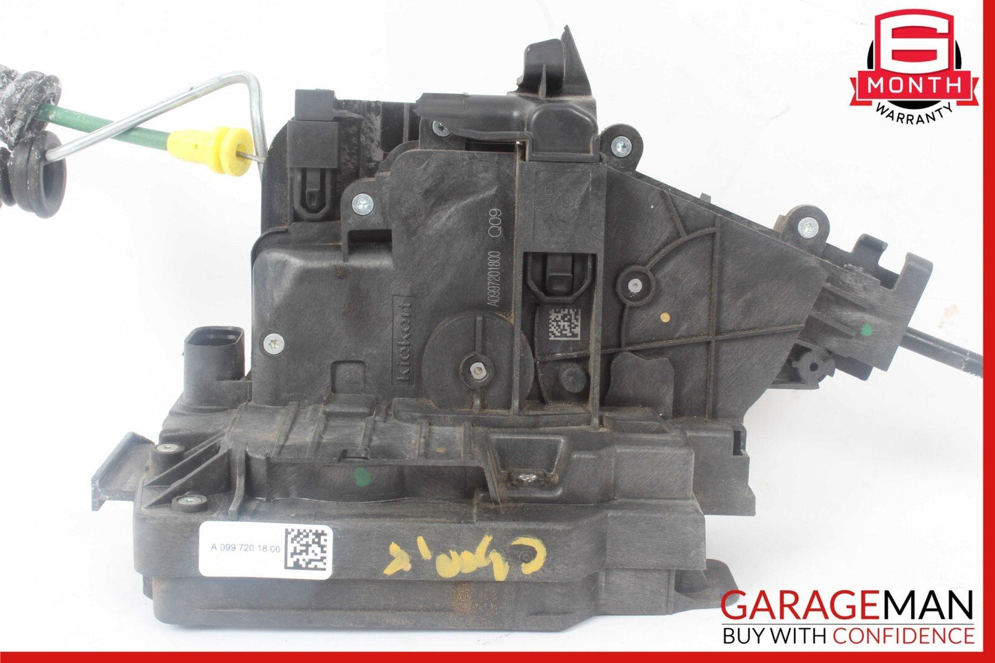 15-20 Mercedes W205 C300 Front Right Door Lock Latch Actuator w/ Door Handle Set