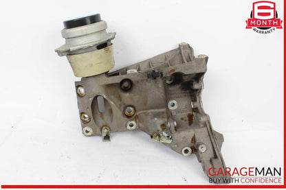 03-06 Porsche Cayenne Turbo 955 Engine Left Side Mount Bracket w/ Motor