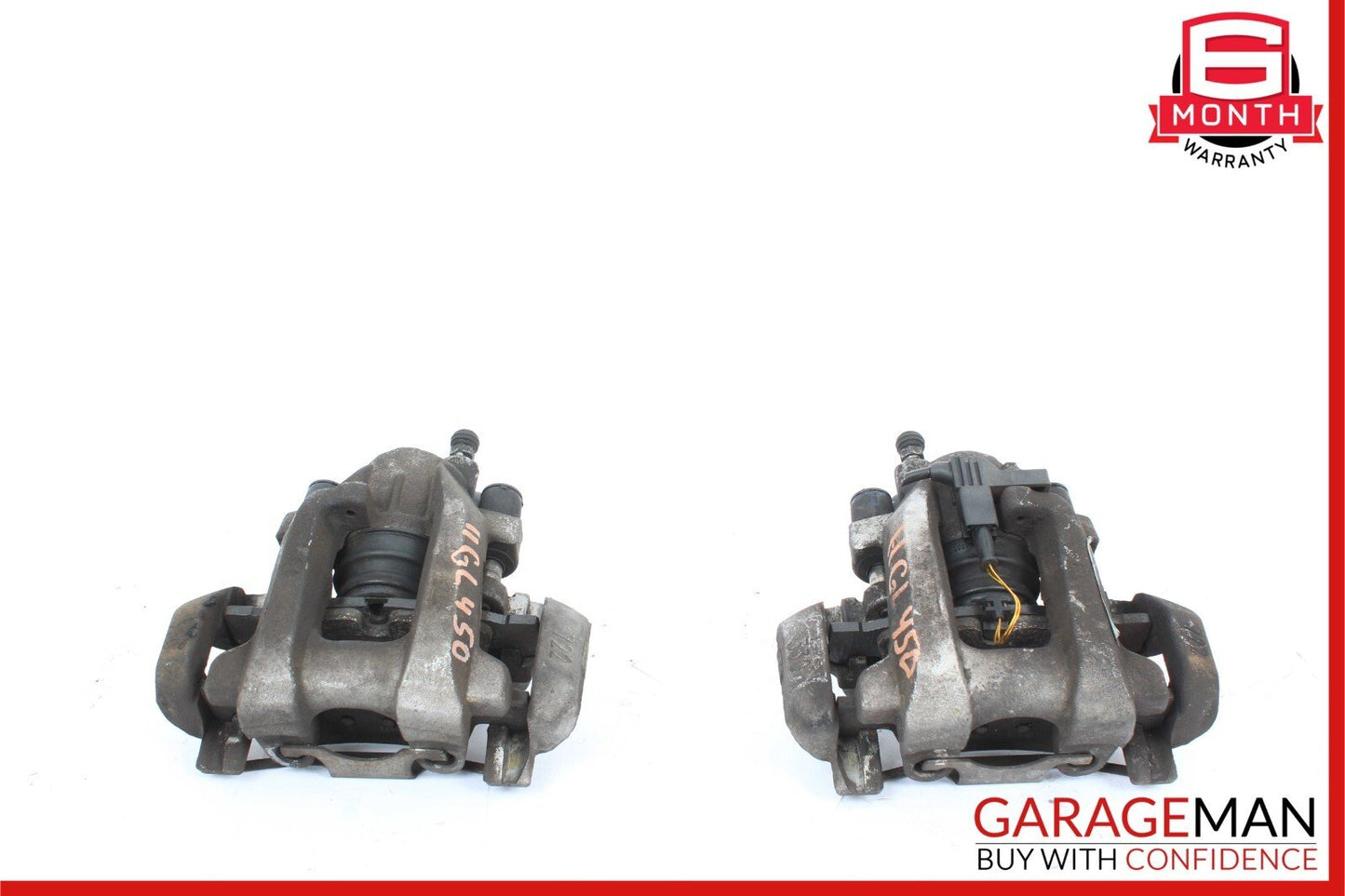 06-12 Mercedes X164 GL450 ML350 Rear Right & Left Side Brake Calipers Set OEM