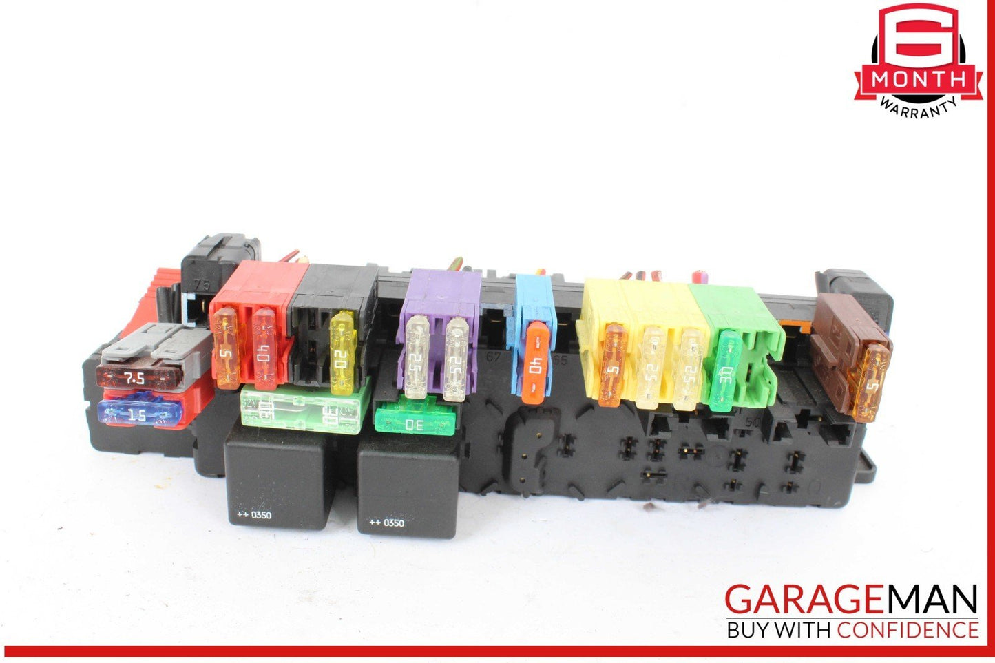 03-12 Mercedes R230 SL500 SL55 AMG SL550 Rear SAM Fuse Box Relay Module OEM