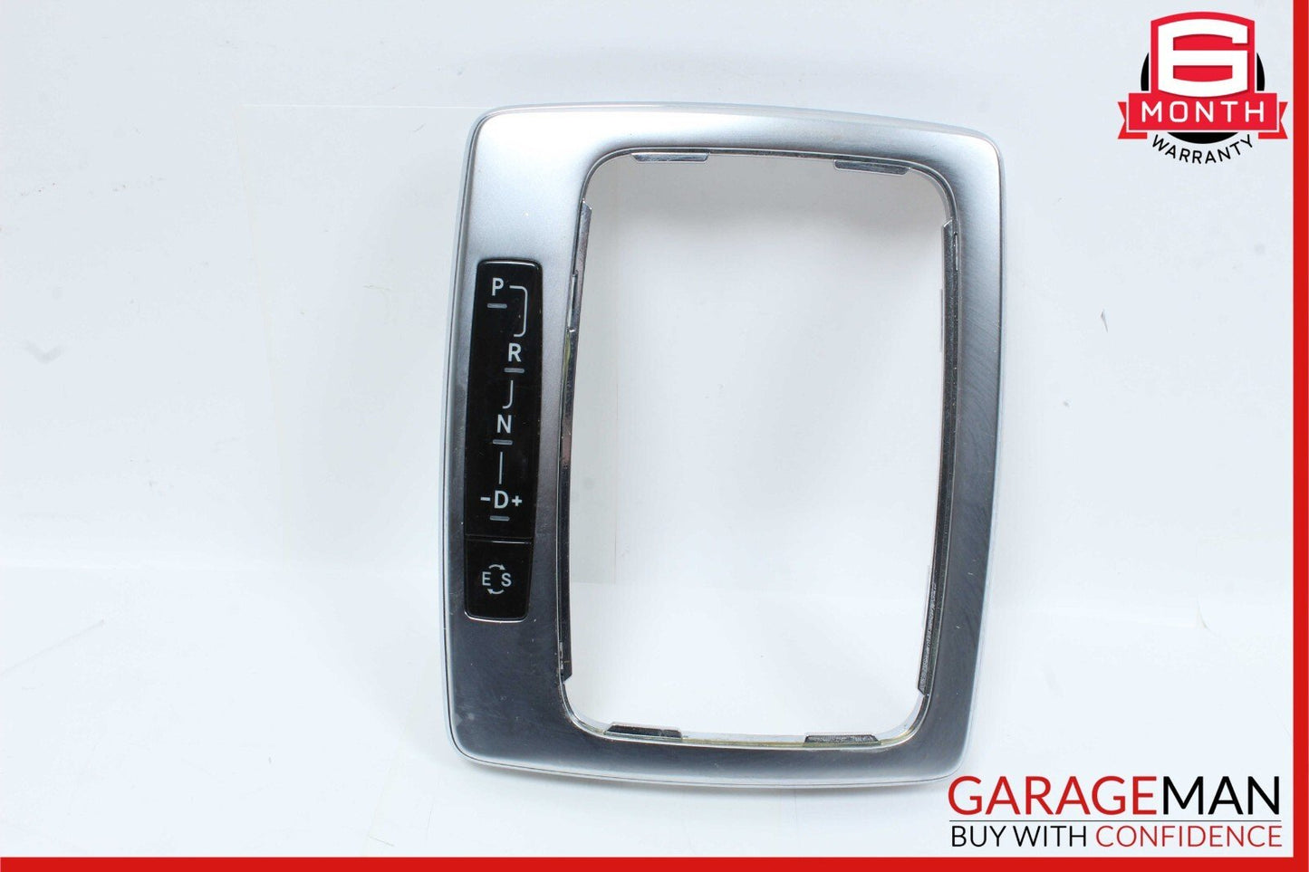 08-14 Mercedes E350 C250 GLK350 Center Console Shift Shifter Bezel Trim Silver