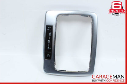 08-14 Mercedes E350 C250 GLK350 Center Console Shift Shifter Bezel Trim Silver