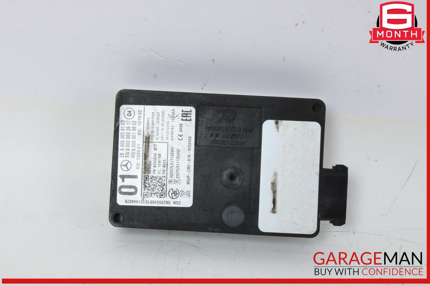 13-20 Mercedes W205 C300 Rear Bumper Blind Spot Radar Distance Sensor Module OEM