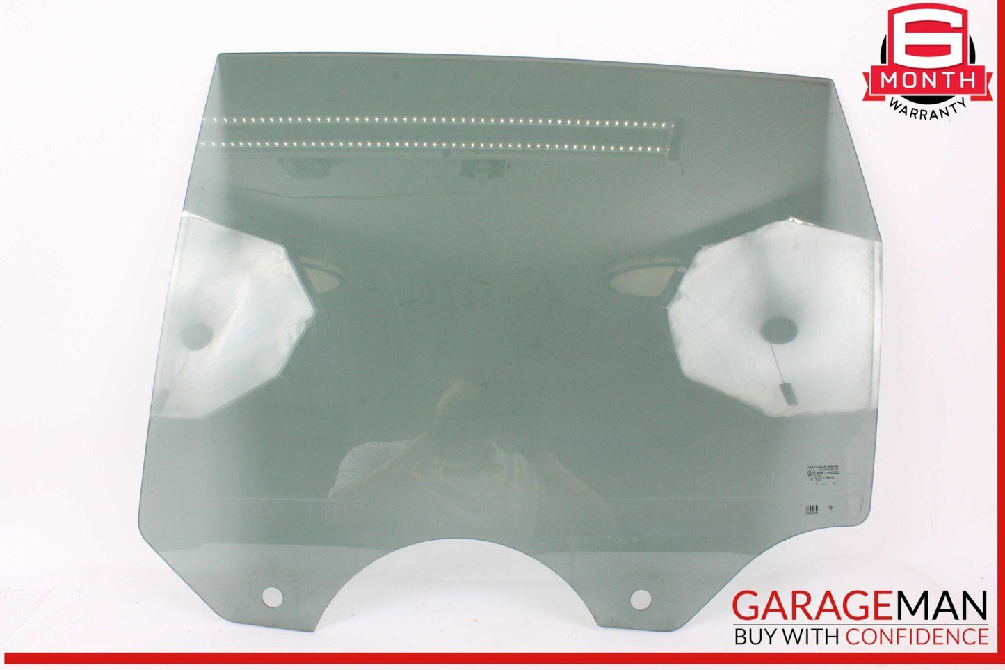 03-10 Porsche Cayenne 955 957 Rear Left Driver Side Door Window Glass OEM