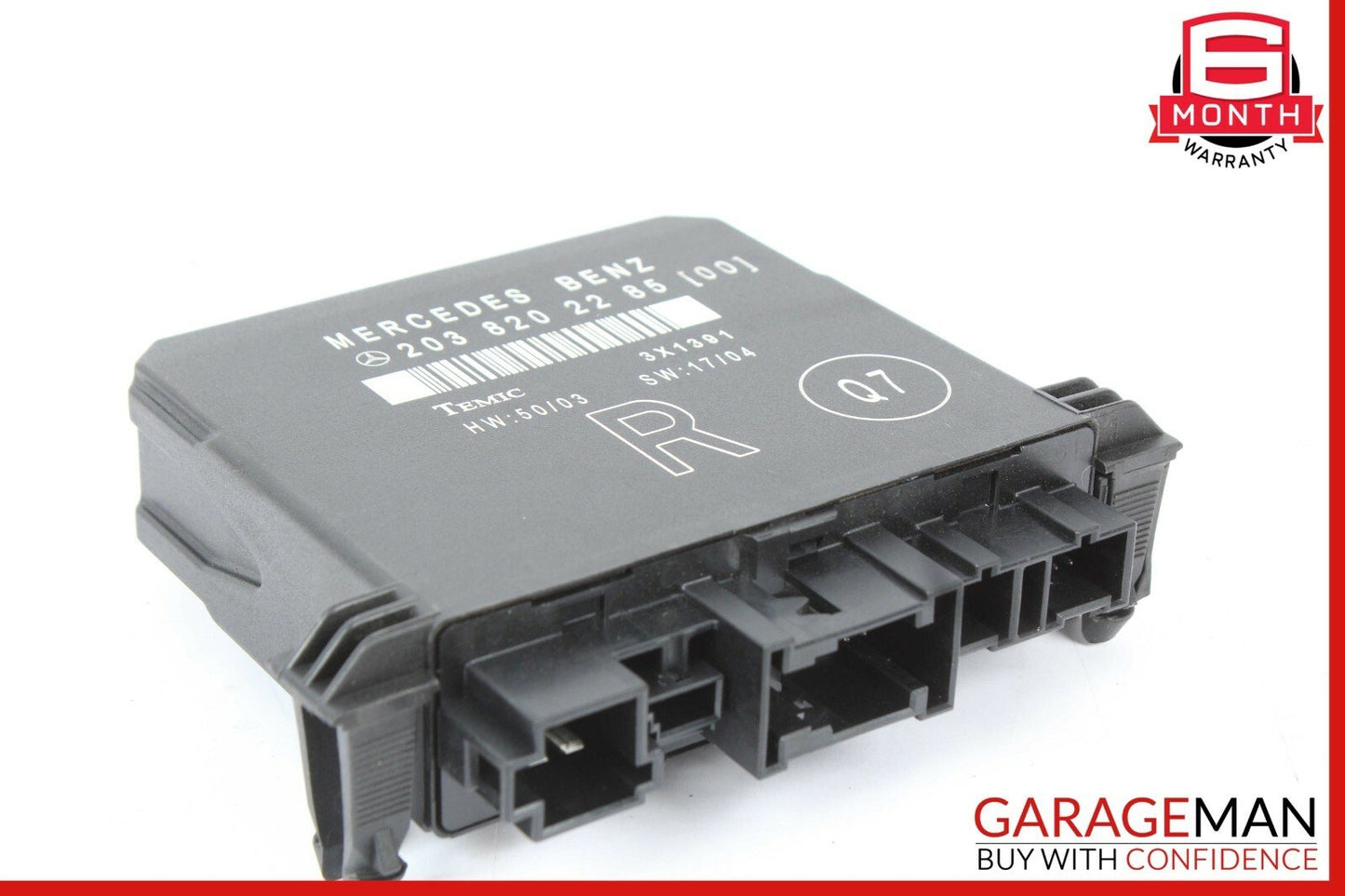 01-07 Mercedes W203 C230 C55 AMG Rear Right Side Door Controller Module Unit