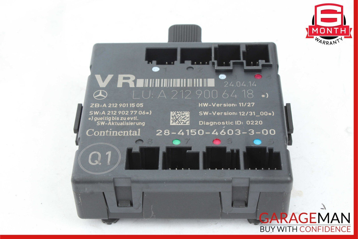 08-15 Mercedes W204 C250 C350 Front Right Side Door Control Module Unit OEM