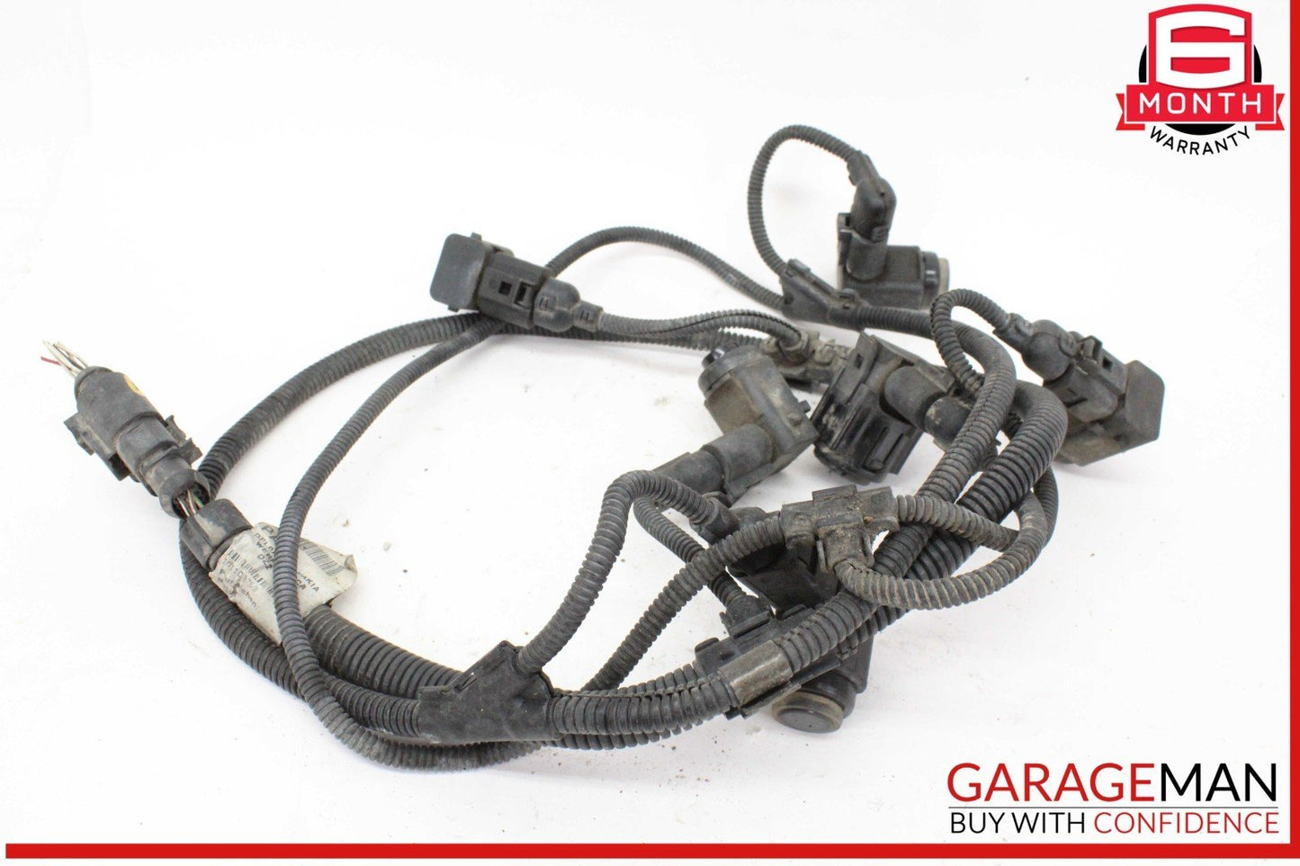 03-10 Porsche Cayenne 955 957 Bumper Parking Sensor Set w/ Wiring Harness OEM