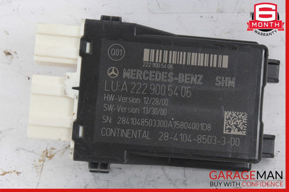 14-17 Mercedes W222 S550 S600 S63 AMG Front or Rear Seat Control Module OEM