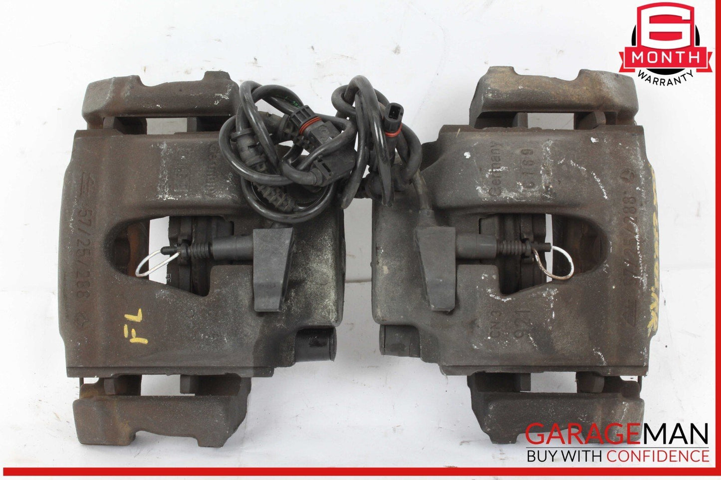 97-04 Mercedes R170 SLK230 SLK320 Front Left & Right Brake Caliper Calipers Set