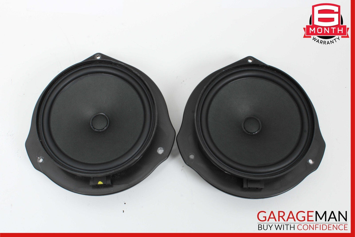 08-14 Mercedes W204 C250 Front Right & Left Door Sound Speakers Set of 2 OEM