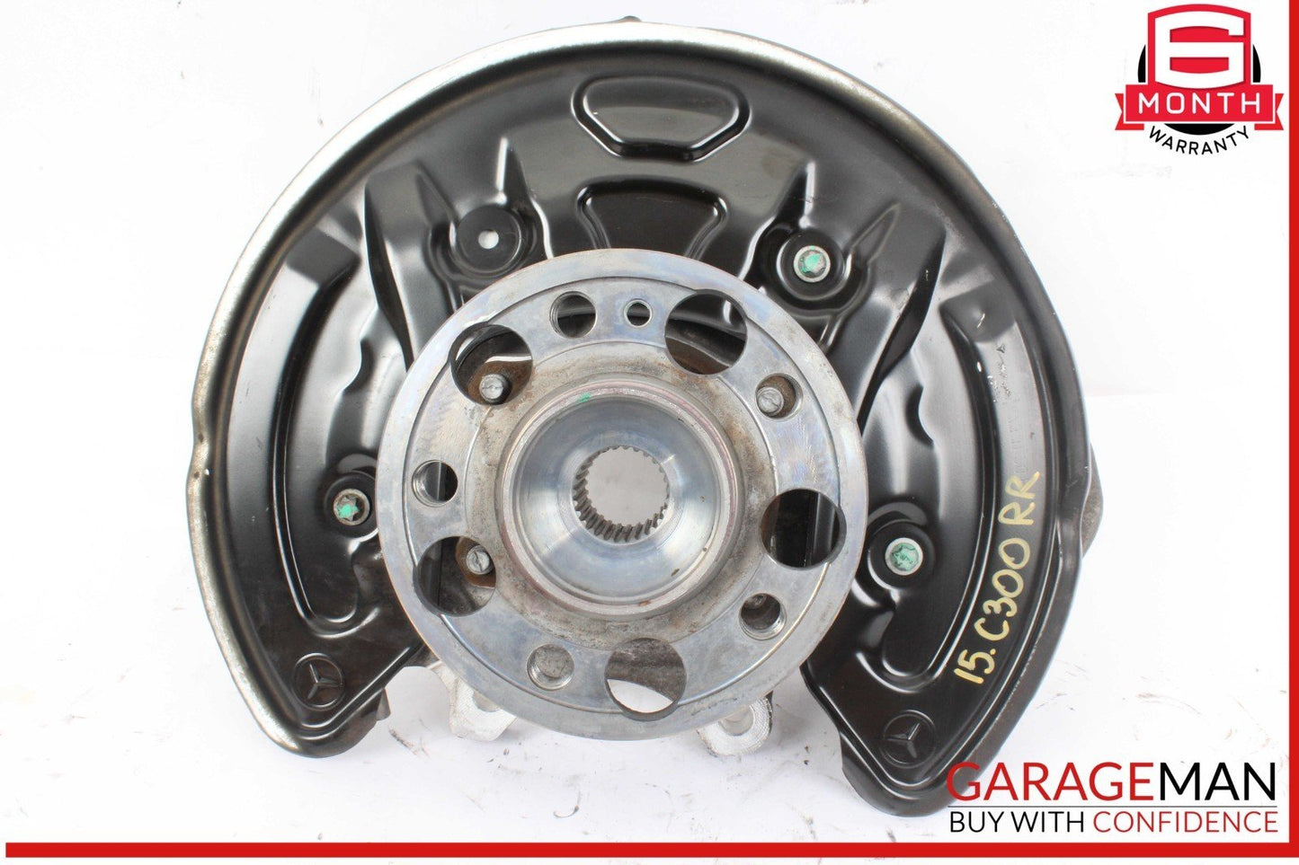 15-20 Mercedes W205 C300 C400 C350e Rear Right Side Spindle Knuckle Hub OEM