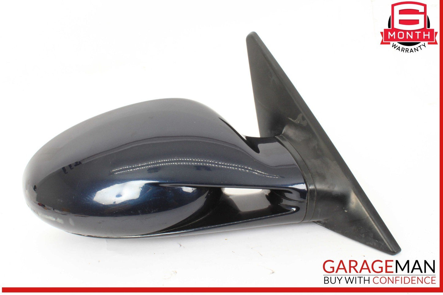 05-12 Porsche Boxster 987 Front Right Side Door Rear View Mirror Blue OEM