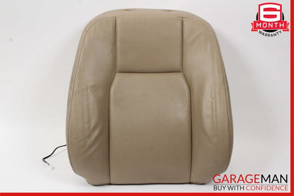 08-14 Mercedes W204 C250 C300 Front Left Side Top Upper Seat Cushion Beige OEM
