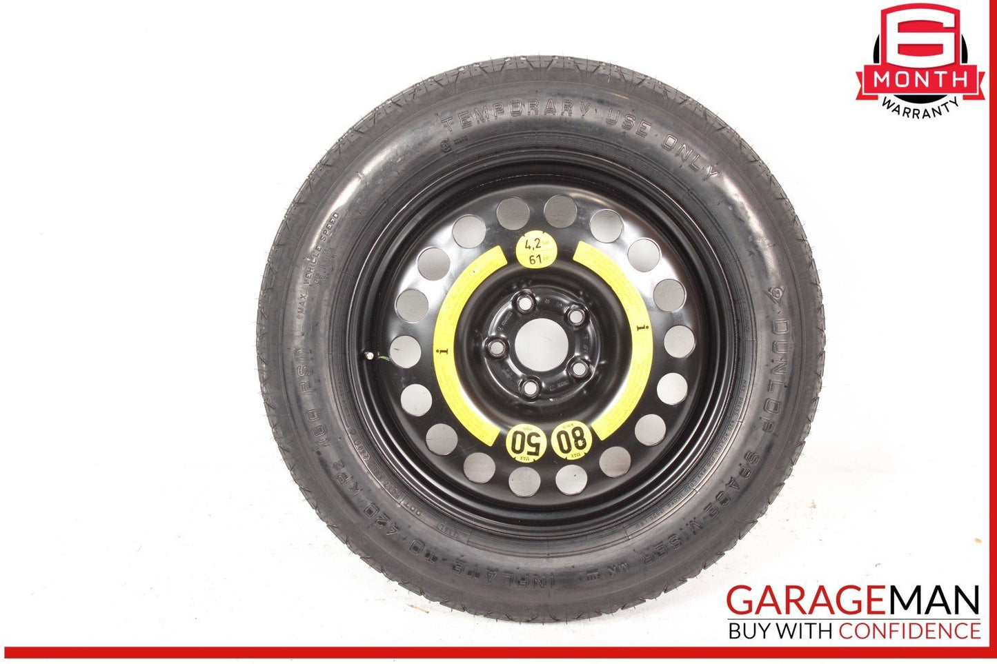 07-20 Mercedes X164 GL450 ML550 Emergency Spare Tire Wheel Donut Rim 18" 18 OEM