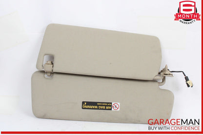 07-15 Audi Q7 Front Left Driver Side Sunvisor Sun Visor 4L0857551D OEM