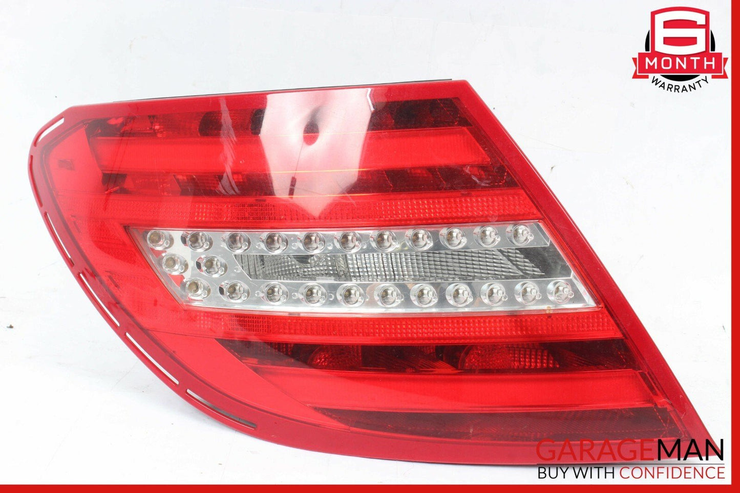 12-14 Mercedes W204 C250 C300 Rear Left Driver Side Taillight Tail Light Lamp