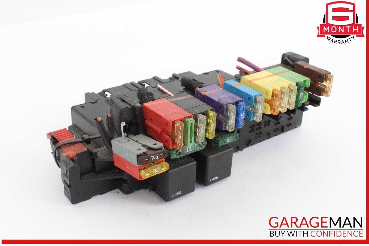 03-12 Mercedes R230 SL500 SL55 AMG SL550 Rear SAM Fuse Box Relay Module OEM