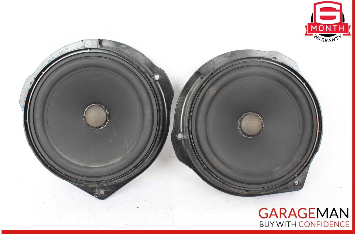 08-18 Mercedes W204 C350 Front Left & Right Door Audio Speaker Set of 2 Pc OEM